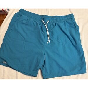 CSG Swim Shorts Men's 3XL Blue‎ Casual Pockets Sportswear Outdoor Mesh Lined